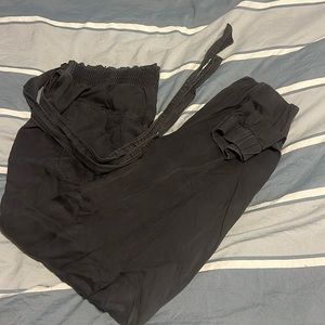 A & F Grey joggers